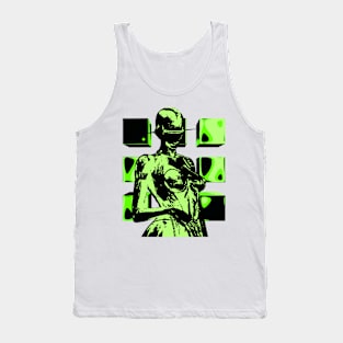 Pixel Cyborg 04 Tank Top